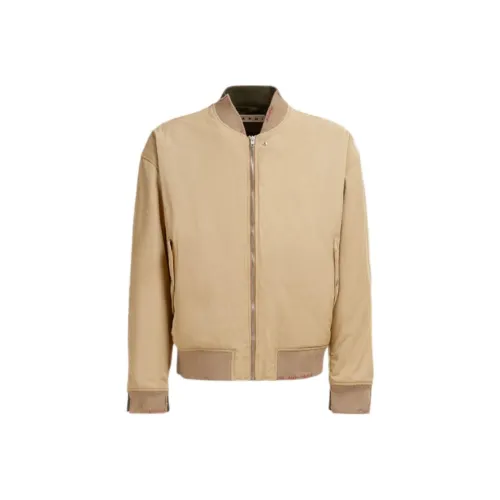 MARNI FW24 Куртки и Пальто Мужской Бежевый