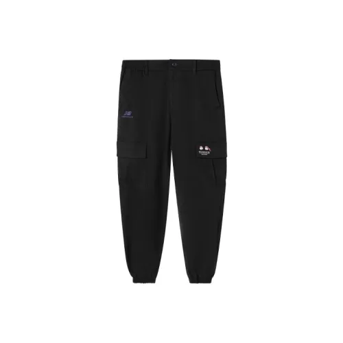 New Balance совместный бренд Черные мужские карго-брюки