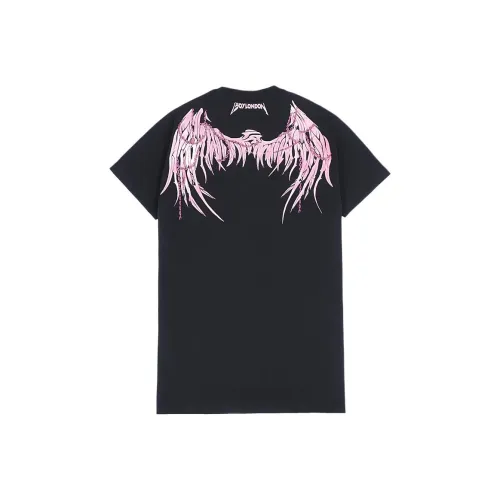 Boy London Короткий рукав Платье Женское Черное