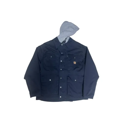 Balenciaga FW23 Куртки и Пальто Стандартный крой Унисекс Синий