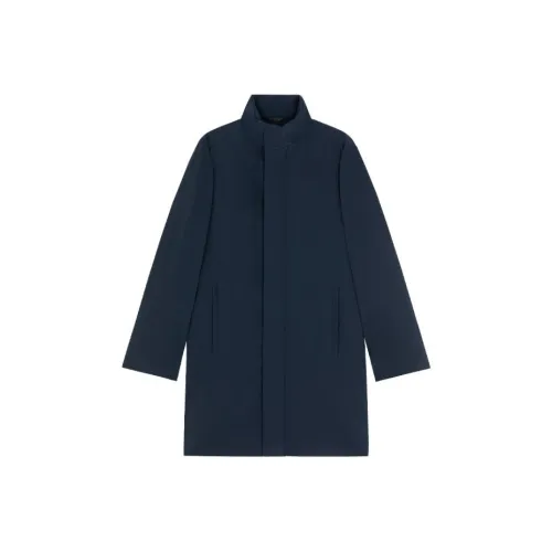 THEORY Пуховик Мужской Темно-Синий