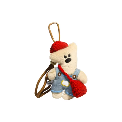 Jinnew Милый Kung Fu Нагрудник и бандаж Медвежонок Куклы Плюшевый Брелок 10 см Высота