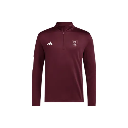 Adidas Куртки и Пальто Мужские Темно-Красный