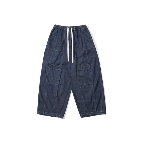 UNVESNO SS21 Джинсы Унисекс Темно-синий