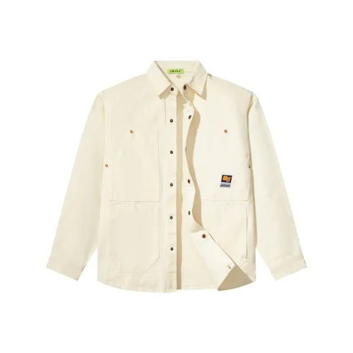 Gwola Натуральный белый Унисекс Куртки