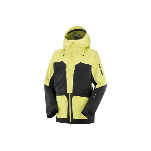 SALOMON QST Gore TEX Pro Темно-черный Мужские Куртки