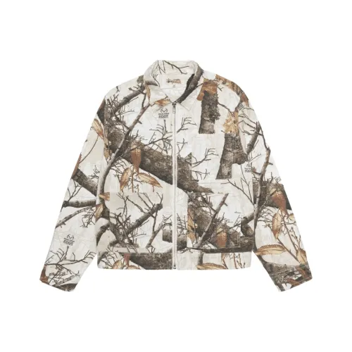 Stussy Праздничные Унисекс Куртки