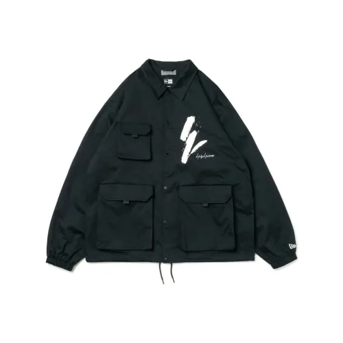 New Era x Yohji Yamamoto New Era X Yohji Yamamoto Co Branded Модель Куртка Унисекс Черный