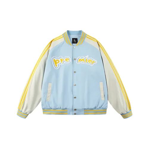 P5 Бейсбольная куртка Унисекс Эфирный синий