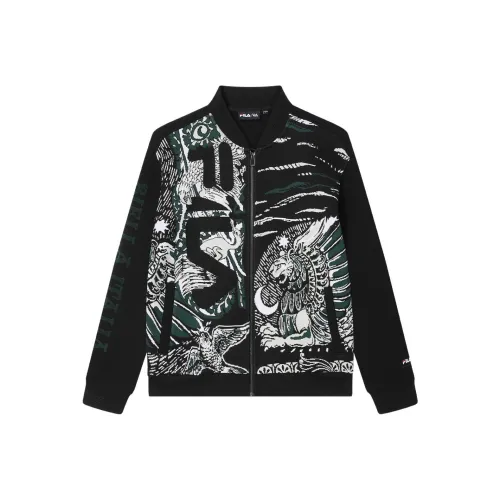 FILA Полная с принтом Мужская Куртка