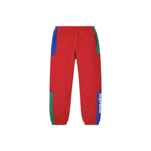 Supreme SS19 Унисекс Вязаные Спортивные Брюки