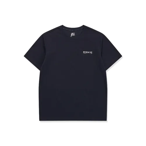 Erke Variety Training Collection T Рубашка Мужская Обсидиановый Синий