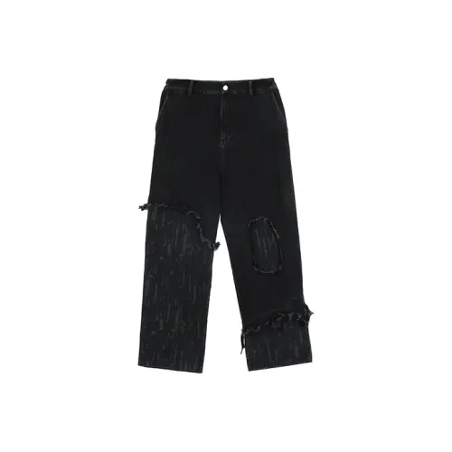 KODAKBLACK Черные Мужские Джинсы