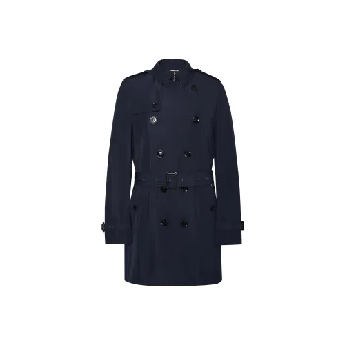 Burberry Тренчкот Мужской Темно-синий