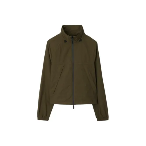 Burberry FW24 Куртки и Пальто Мужской Армейский Зеленый