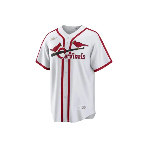 Nike MLB Collaboration St. Louis Cardinals STAN Musial Baseball Jacket Men's White