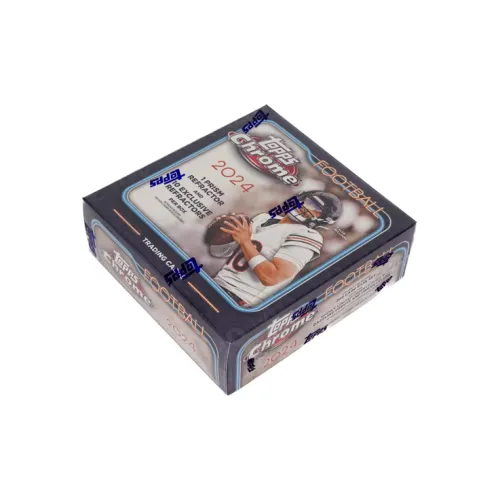 Topps Chrome Football Mega Rugby TC Спортивные Карты Целая Коробка