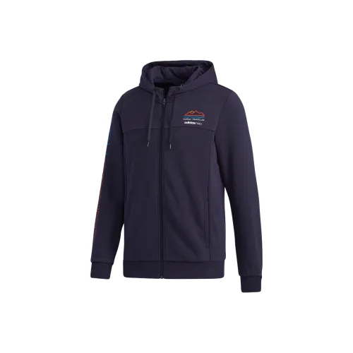 Adidas Neo Athleisure Series Куртка Мужская Ink Синий