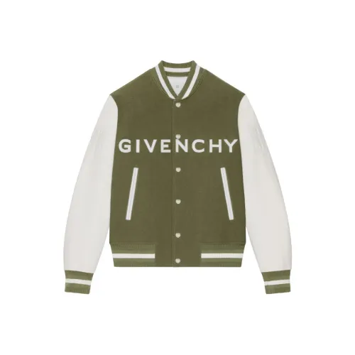 GIVENCHY FW23 Куртки и Пальто Мужской Хаки