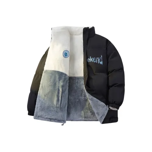 LA'T.WEEKEND Хлопковый пуховик унисекс