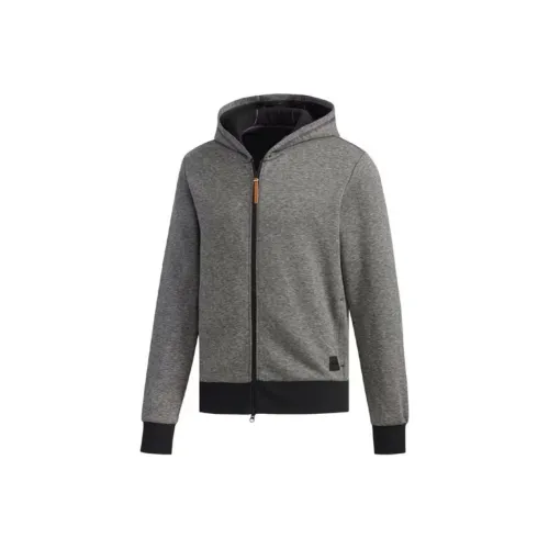 Adidas Adicross Melange Full Zip Куртки и Пальто Мужской Черный