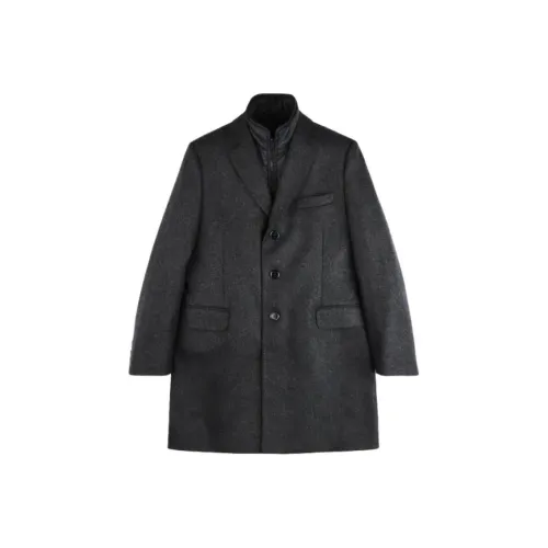 Fay Серый Мужской Пальто