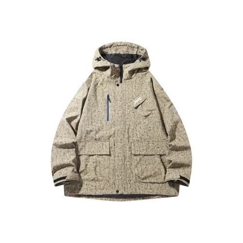 JEEP Ветрозащитный Водонепроницаемый Дышащий Устойчивый к холоду и Дождезащитный Ветровка Унисекс