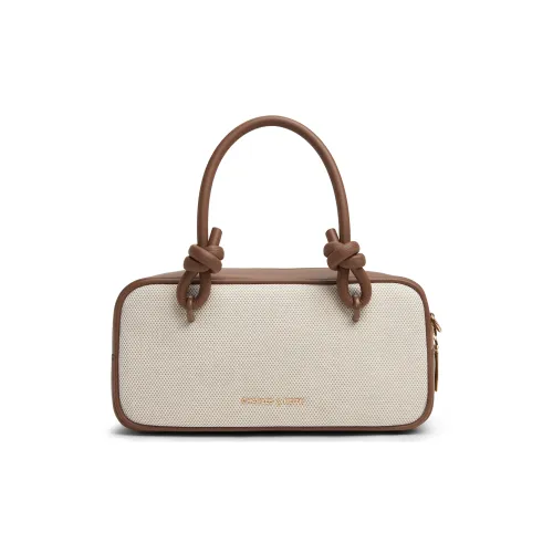 CHARLES&KEITH Сумки, цвет тауп, холст, бежевый, женские
