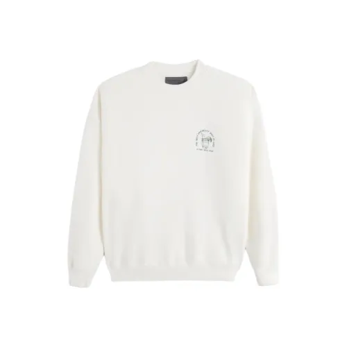 Abercrombie＆Fitch Толстовка Мужской Белый