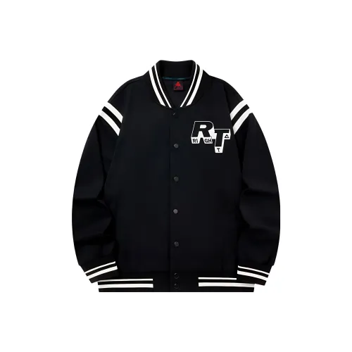 PEAK Бейсбольная куртка Унисекс Черный