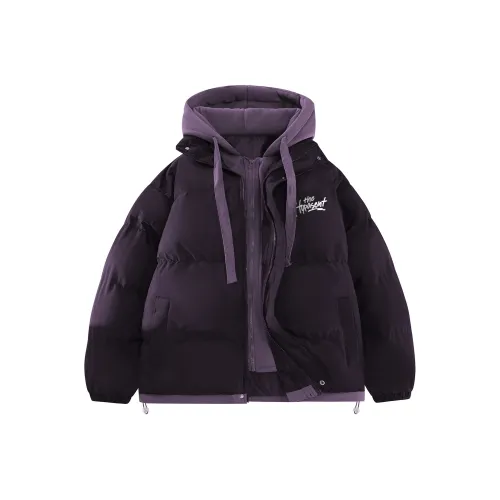 HYPASCENT Пуховая куртка Куртка Унисекс Фиолетовый