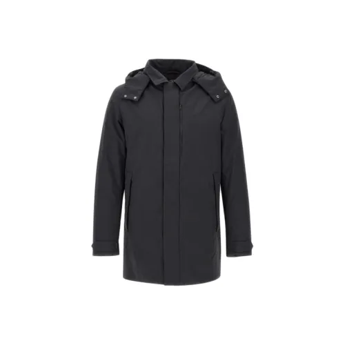 SAVE THE DUCK Пуховик Мужской Черный