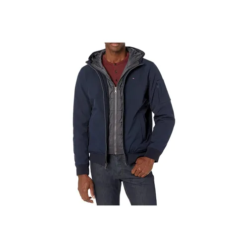 Tommy Hilfiger Морской Синий Мужские Куртки