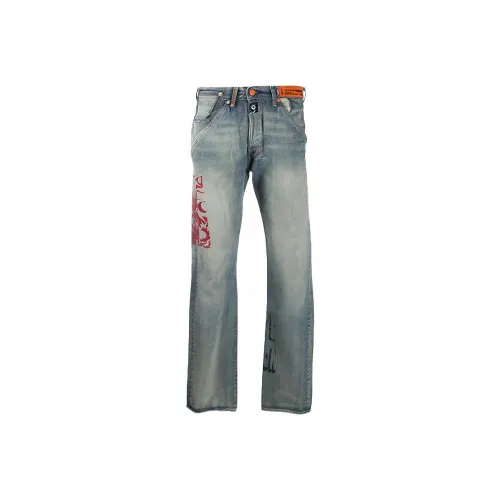 HERON PRESTON Blue Мужские Джинсы