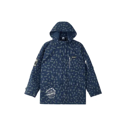 FILA FUSION Куртка Мужская Sea Вечерний Синий