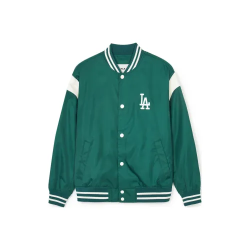 MLB SS24 Los Angeles Dodgers Бейсбольная куртка Унисекс Зеленый