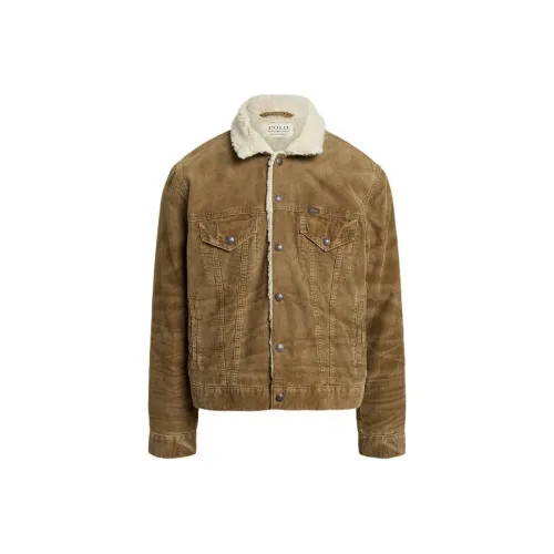 Polo Ralph Lauren FW23 Куртки и Пальто Мужской Коричневый