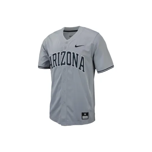 nike Men's College Replica Баскетбольная Джерси Бейсбольная Куртка Мужская Волчий Серый