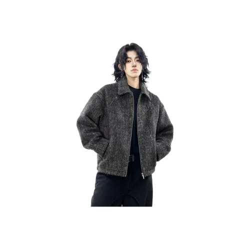 0 CROWORLD Куртка Мужская Темно-Серый