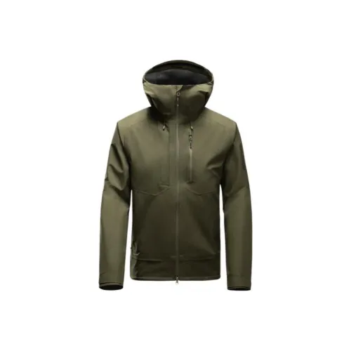 SALOMON OUTLINE SS25 Куртка Мужская Черника Бамбук Зеленая