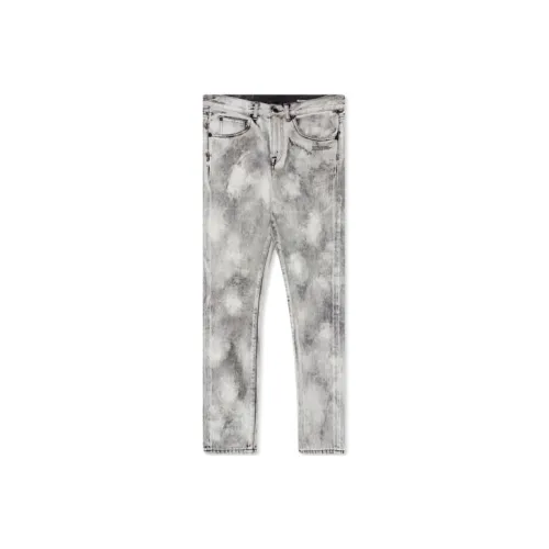 Off Белый SS20 Серый Белый Мужские Джинсы