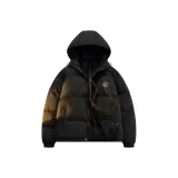 Black Cotton Down Jacket with Hood [BM06]  
Черный хлопковый пуховик с капюшоном [BM06]