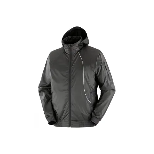 SALOMON Equipe Куртки и Пальто Мужской Темно-Черный