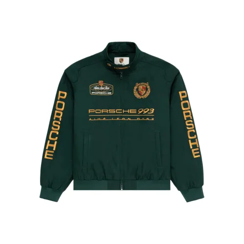 AIME LEON DORE Porsche Collaboration Зеленый Мужской Куртки