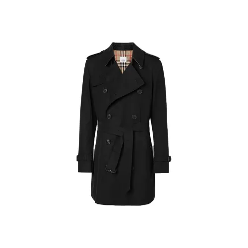 Burberry Тренчкот Мужской Черный