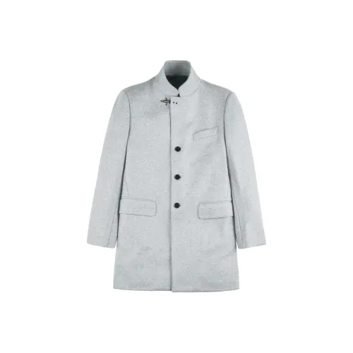 Fay Светло-Серый Мужской Пальто