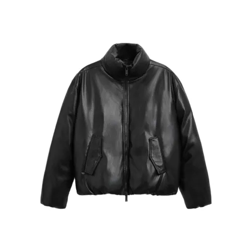 ZARA Мужские черные куртки