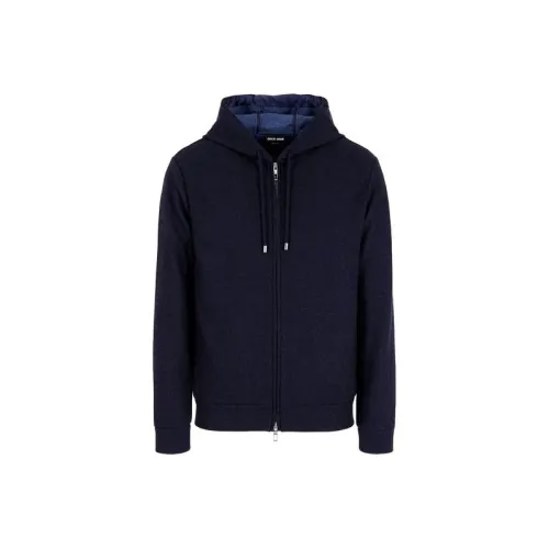 GIORGIO ARMANI Куртки и Пальто Мужской Темно-синий