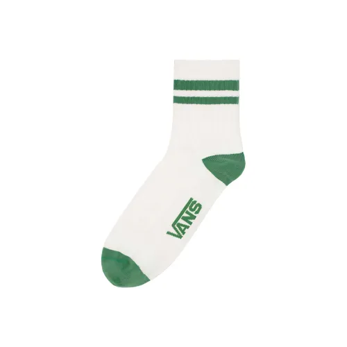 Vans HALF CREW Носки Унисекс 1 упаковка Белый Зеленый