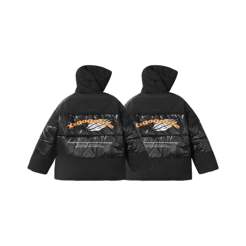 XXGOGO Хлопковый пуховик унисекс черный 2 упаковки